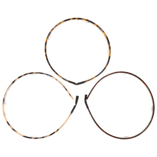 3 Pcs Totorsshell Head Hoop Baby Non-slip Hair Accessory Shower Headband