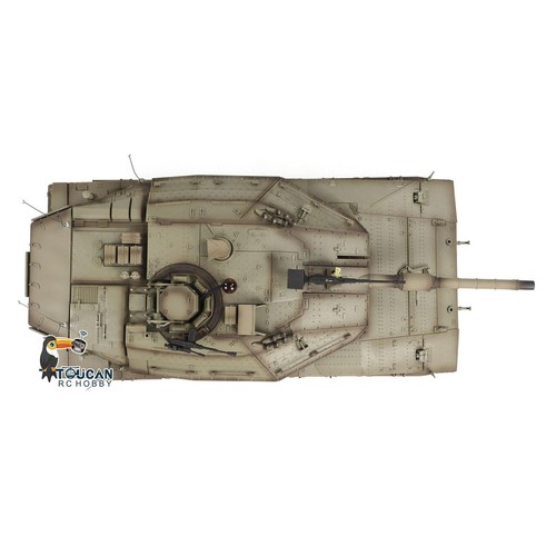 HengLong 1/16 RC Military Battle Tank IDF Merkava IV 3958 IR BB Shooting Smoke - Picture 12 of 12
