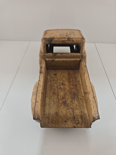 Vintage Tonka Sportsman Step Side Pickup Truck Tan for Parts Restore - Picture 8 of 15