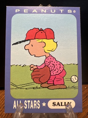 Ziploc Peanuts All Stars - Sally Trading Card