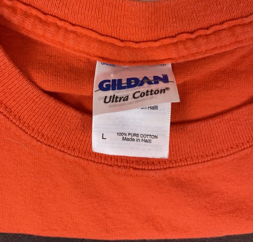 Sz Large Men’s 2009 And 1 Mixtape Tour Shirt Orange Dr Dunkenstein And One Iowa - Picture 4 of 7