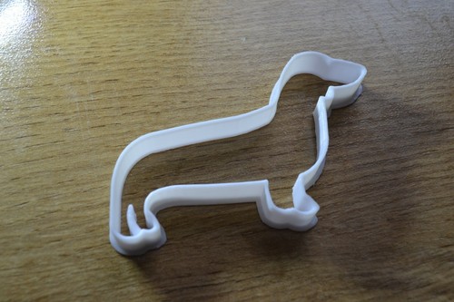 Dackel Ausstecher Cutter Form Ausstechform Knete Teig - Bild 5 von 6