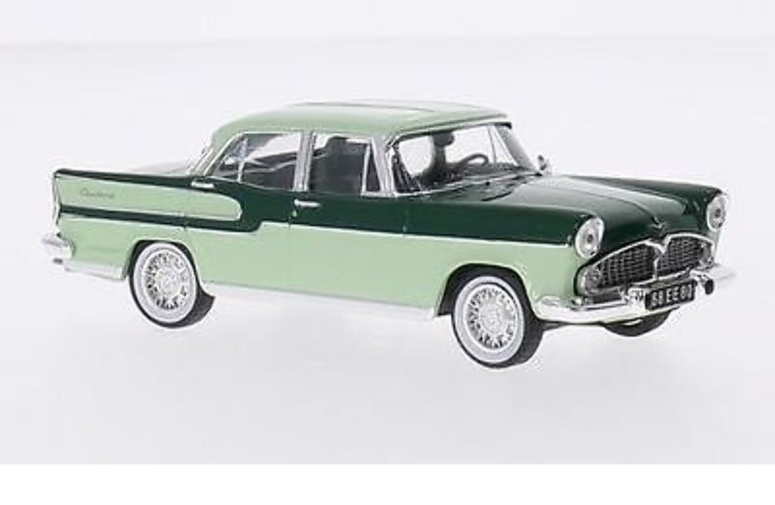 Simca Chambord,dark groen Licht groen,1 43,IXO Simca Chambord,dark groen Licht groen,1 43,IXO