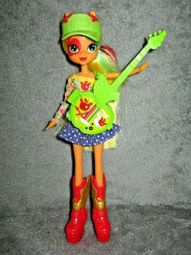 My Little Pony Equestria Girls Doll APPLEJACK 2204 Rainbow Rocks Stamper & Ink - Picture 2 of 10
