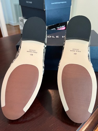 Cole Haan Modern Classic Python Print Loafers Women’s  8 NIB - Picture 5 of 5