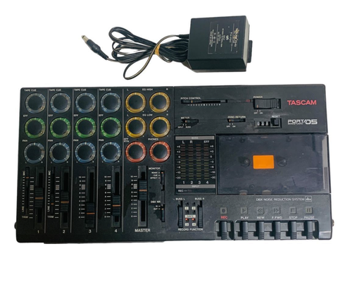 Tascam Porta 05 Multitrack Cassette Recorder adapter Operation confirmed Japan