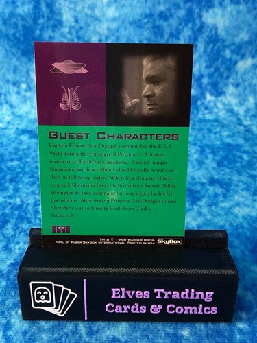 Babylon 5: Season 4 TV Series SINGLE Non-Sport Trading Card by SkyBox 1998 - Picture 90 of 184