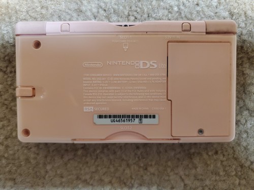 Nintendo DS Lite Console, Pink With 4 DS & 2 GBA Games, Tested, CHECK CONDITIONS - Picture 9 of 12