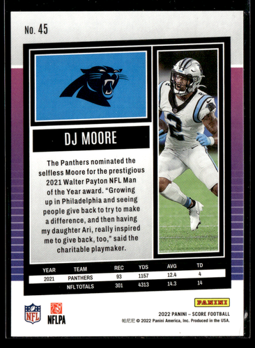 2022 Panini NFL Score - Complete your set choose single base cards 1 - 300 - Bild 71 von 289