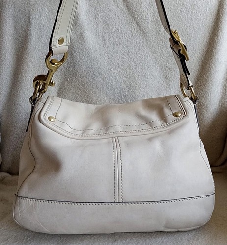 Coach Vintage - Bolso de Hombro Legacy Ali F12854, Hueso, "Bolso de Aniversario" - Usado en Excelente Condición! - Imagen 13 de 13