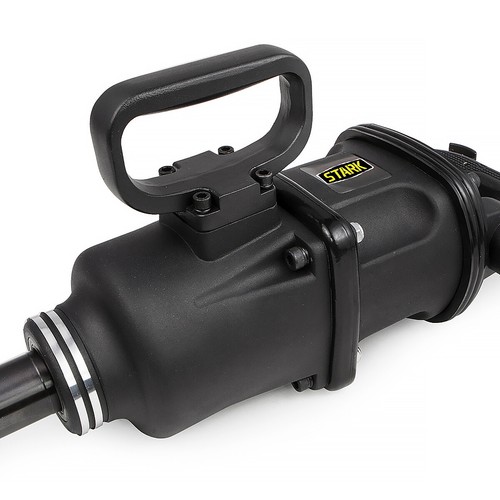 Stark USA 4000FT/LB Air Shank Impact Wrench 1" Drive Gun Long w/ (2) Sockets Set - Picture 4 of 8