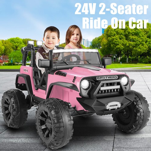 24V Kids Car Ride on Toy 2x200W Motors Electric Power Wheels with Remote Control - Picture 21 of 55