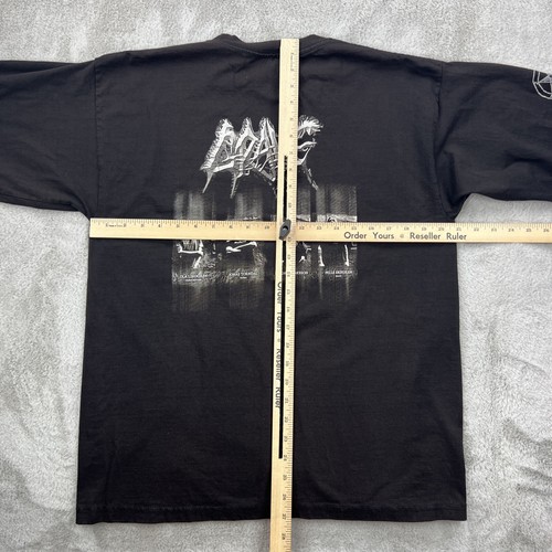 Camicia vintage Grave uomo grande nera Y2K heavy metal rock band tour concerto gotico - Foto 5 di 24
