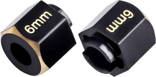 Hobbypark Brass Hex Extension for TRX4M Upgrades Parts Extended Wheel Hex Hubs - Picture 6 of 12