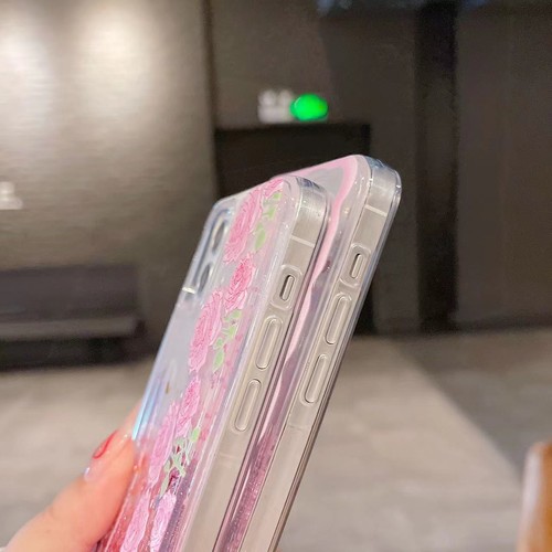 Glitter Case For iPhone 14 13 12 11 Pro XR XS Max 8 7 6 Plus Quicksand TPU Cover - Picture 17 of 17