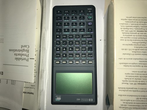 Calculatrice graphique HP 48 G Hewlett Packard calculatrice scientifique emballage d'origine - Photo 8/10