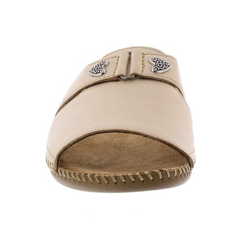 Toe Womens Sparkle Open Slide Sandals Leather Casual Auditions zIwqq