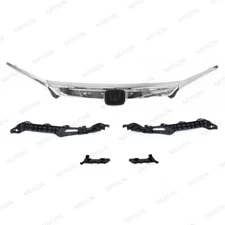 For Accord 2018-2020 Upper Grille/Grill Molding Trim/Bumper & Headlight Brackets