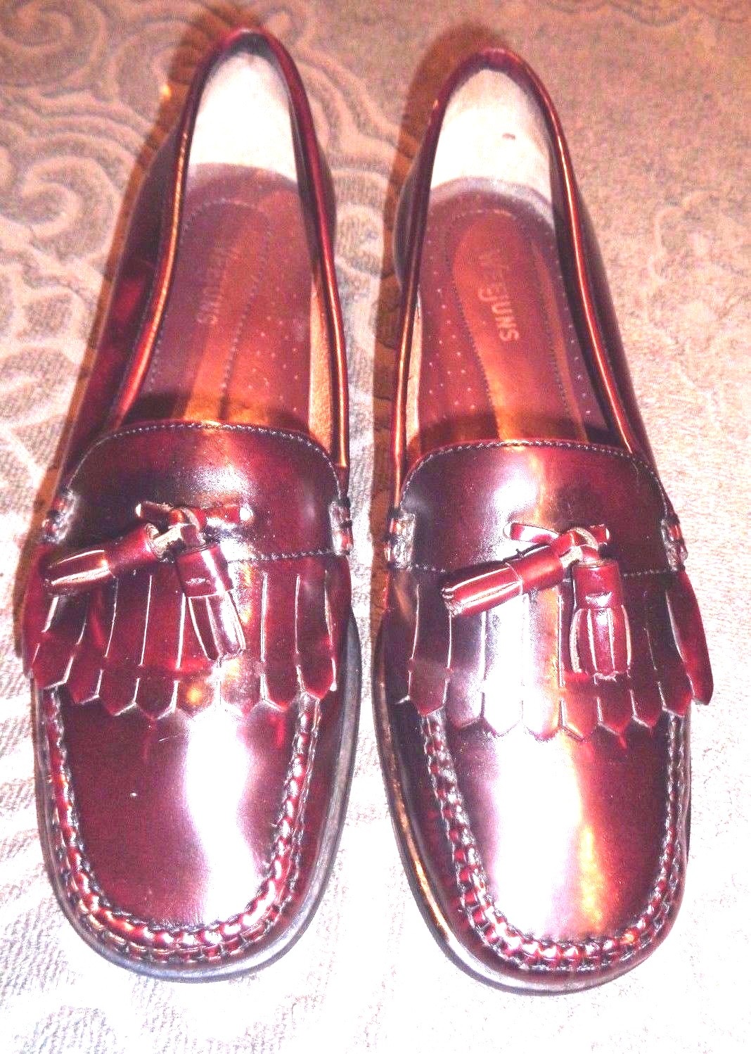 AUTHENTIC BASS WEEJUNS OX BLOOD WINNY TASSEL LOAFERS SHOES 8.5 M AUTHENTIC BASS BLOOD WEEJUNS OX BLOOD BASS WINNY TASSEL LOAFERS SHOES 8.5 M ecc622