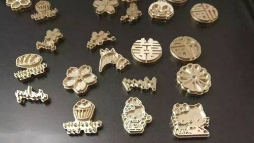 Custom made Brass LOGO Leather Stamp cake food baking Heat Embosser Seal Tool - Bild 5 von 22