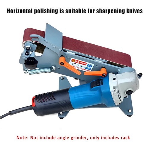 Small Belt Sander Knife Grinder Open V-angle Grinder Modified Belt Sander Frame - Picture 5 of 12