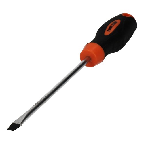 6mm Flat Head Slotted Blade Screwdriver Magnetic Tip 150mm Rubber Handle - Picture 3 of 3