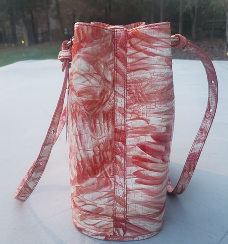 Gebrauchte Brahmin Fiora Pink Flamingo Melbourne - Bild 3 von 12