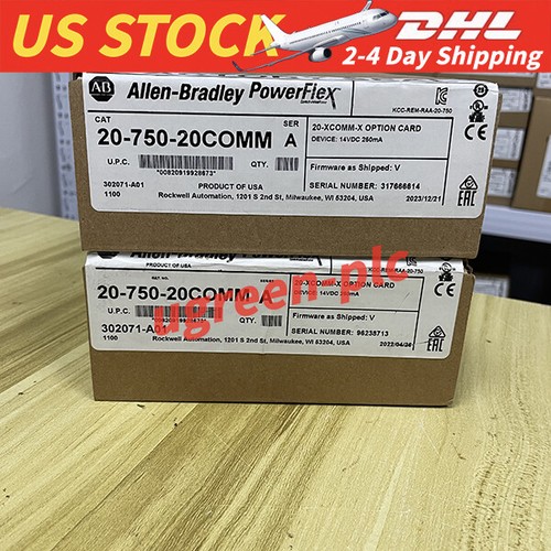 Allen-Bradley 20-750-20COMM SER A OPTION CARD 14VDC 250mA 2075020COMM - Picture 2 of 5