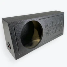 Single 12" Universal Ported Truck Box Finished w/Bed Liner