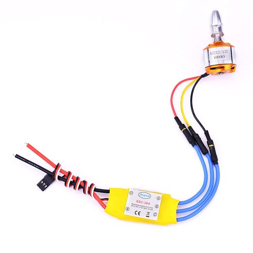 A2212 1000KV Brushless Motor+ 30A ESC Electric Speed Controller w/ Banana Plugs - Picture 6 of 8