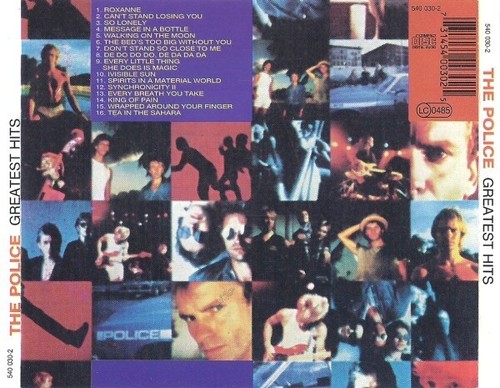 The Police Greatest Hits CD NEU VERSIEGELT Roxanne/Botschaft in einer Flasche/So einsam+ - Bild 2 von 4