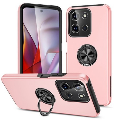 Funda híbrida para teléfono Motorola Edge 2025 XT2519V CHIEF RingStand - Imagen 4 de 17