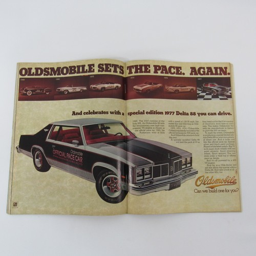 1977 Indianapolis 500 61st 500 Mile Race Program A.J. Foyt Gilmore Musty Smell - Picture 10 of 11