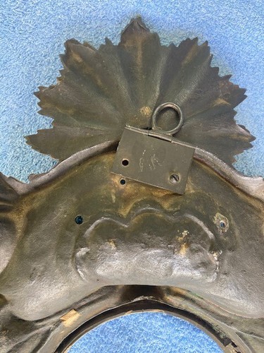 Boîtier dhorloge murale économies antique cartel français doré bronze pièces