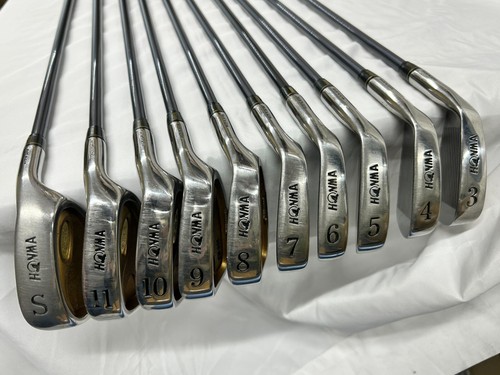 Juego de 10 piezas de hierro HONMA TM-503 Twin Marks PM1000 5 estrellas carbono S 131806 - Imagen 3 de 20