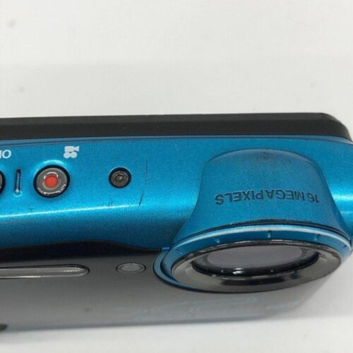 Fujifilm FinePix XP140 blue Waterproof Shock 16MP Digital Camera with battery - Picture 5 of 5