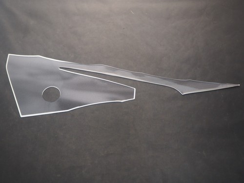 YAMAHA NOS 4FM-28301-50, GRAPHIC SET, LOWER COVER 1 YZF750R 1998 - Imagen 4 de 8
