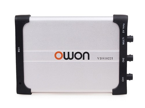 OWON VDS1022I 2+1(multi) CH 25MHz 100MSa/s Sample Rate PC Digital Oszilloskop  - Bild 1 von 6