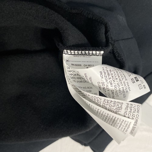 Sudadera con capucha negra con logotipo grande Puma para hombre talla XL - Imagen 6 de 8