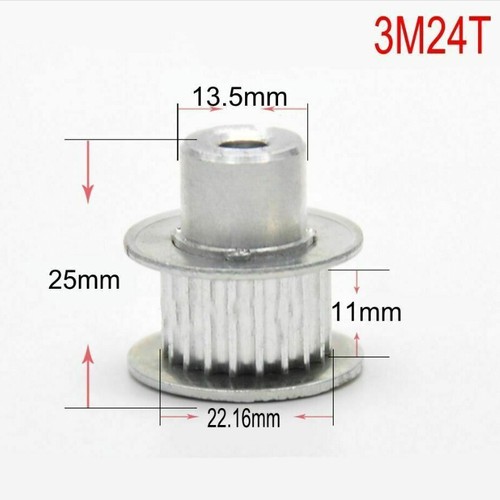3M 15-100T Timing Belt Pulley BF-type Synchronous Wheel Gear for 10mm Width Belt - Picture 15 of 43