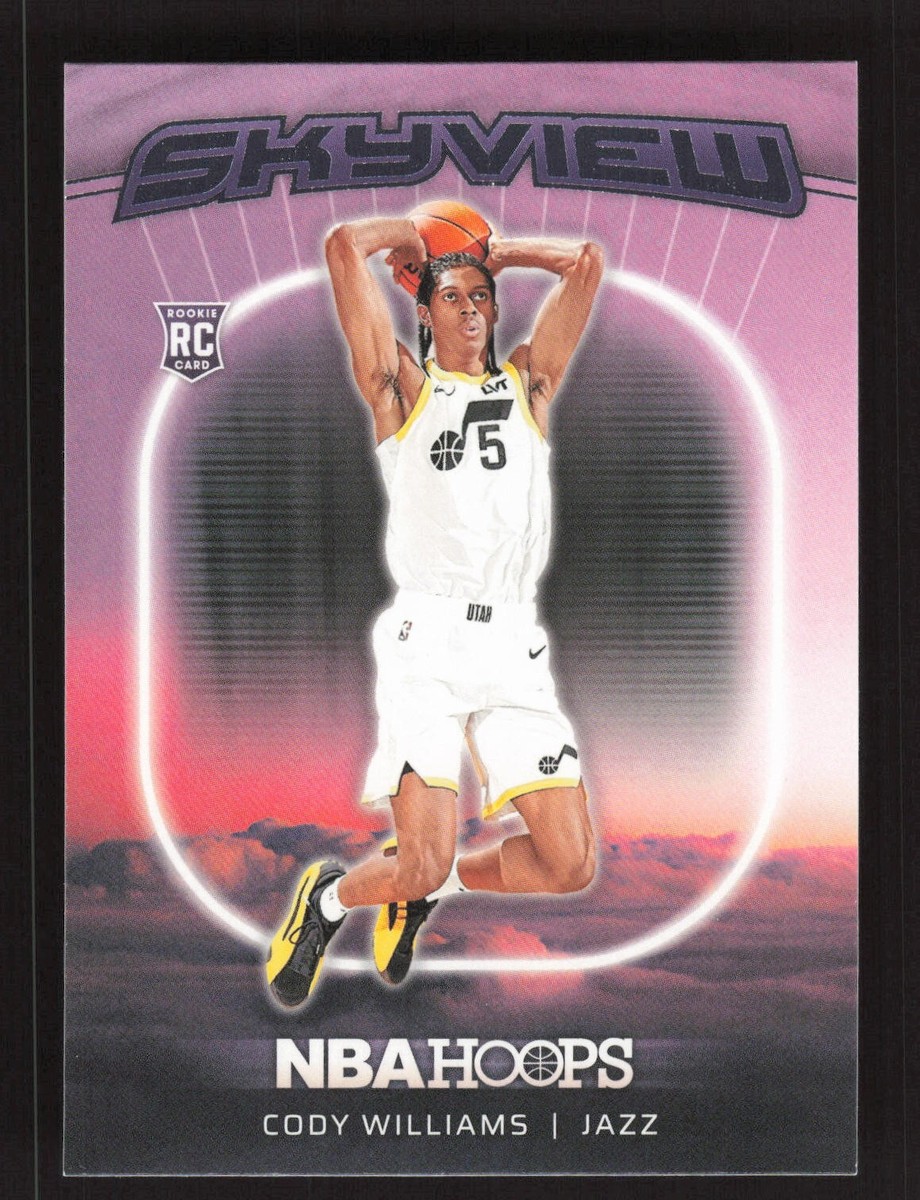 2024-25 Panini NBA Hoops Skyview #5 Cody Williams (RC