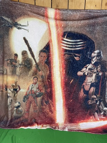 Star Wars Throw Blanket Multi-color Fleece - Picture 3 of 14