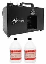 Chauvet DJ Hurricane Haze 1DX Water Based Haze Machine Hazer 2 Gallons Fluid