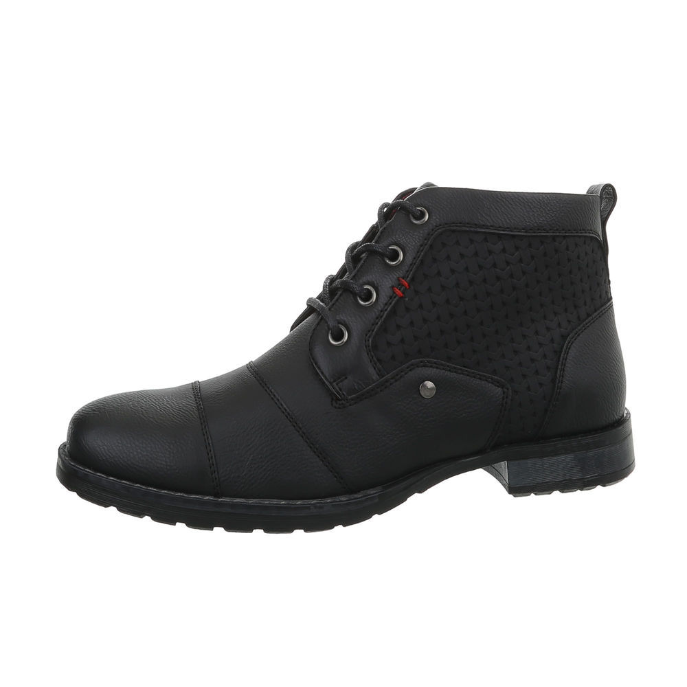 SCHNÜRER BOOTS HERRENSCHUHE DESIGNER NEU Gr 44 black 0551 SCHNÜRER BOOTS HERRENSCHUHE DESIGNER NEU Gr 44 black 0551