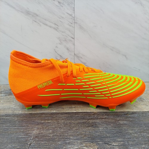Adidas Predator Edge.2 FG Soccer Cleats Orange Green GW1009 Men's 10 Women's 11 - Picture 7 of 11