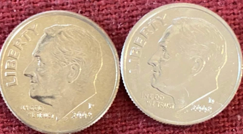 2008 P&D Roosevelt Dime BU  From OBW