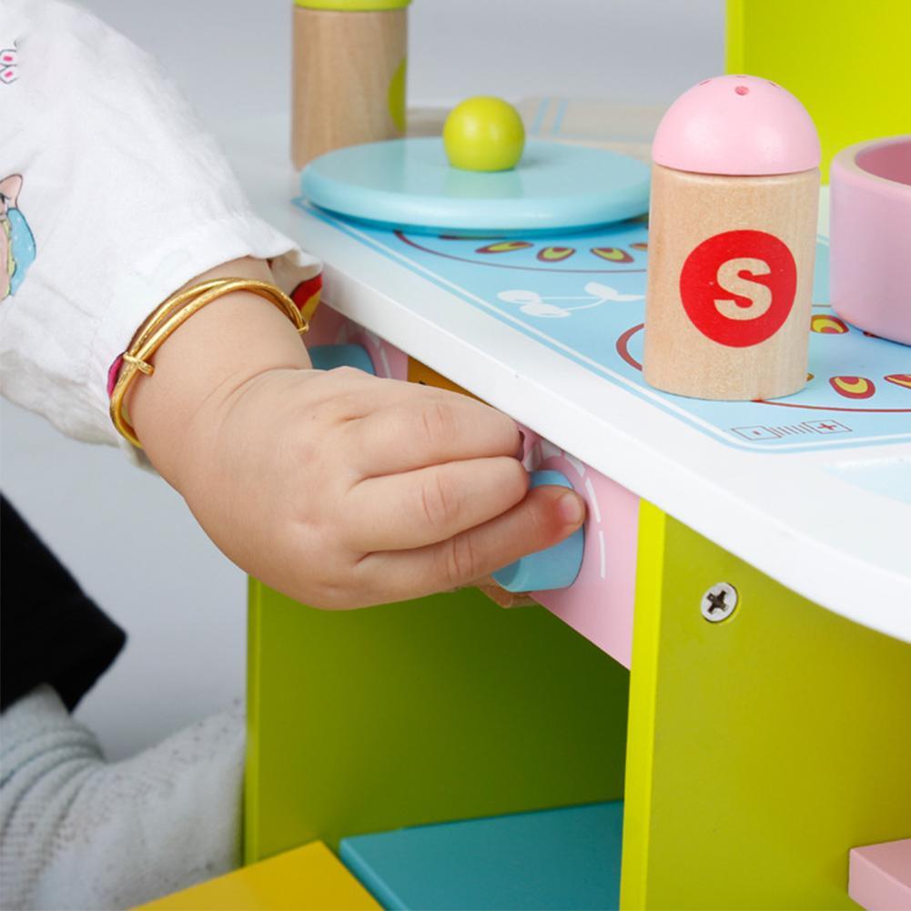 Intelligent Cook Playset Toy Set Wooden Early Education Kitchen Playset Cook For Kinder Baby 3c510d Intelligent Cook Playset Toy Set Wooden Early Education Kitchen Playset Cook For Kinder Baby 3c510d