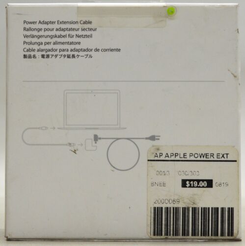 Apple White Power Adapter Extension Cable A1689 *New Unused* - Picture 3 of 4