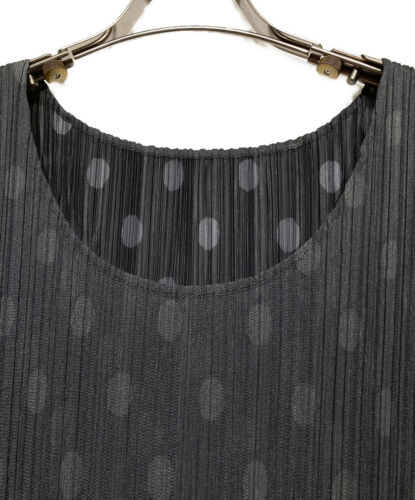 Pleats please Issey Miyake Dot maxi dress size 3 - Picture 3 of 5