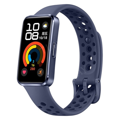 Correa para reloj Huawei correa 8 NFC 9 9 NFC 10 10 NFC correa deportiva de silicona pulsera - Imagen 15 de 28
